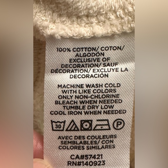 🌟LOFT Cream Sweatshirt🌟 - Picture 7 of 10